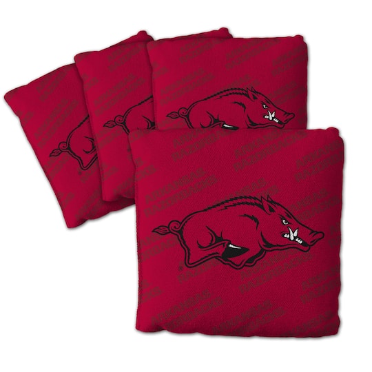 NCAA Cornhole Bags, 4ct. By Youthefan in Arkansas Razorbacks | Michaels®